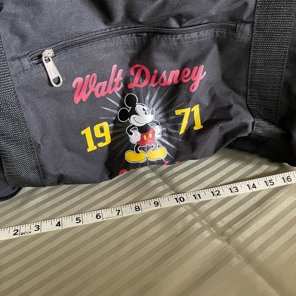 Disney Black and Yellow Mickey Mouse Duffle Bag - Picture 5 of 9